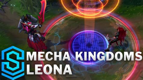 Mecha Kingdoms Leona Skin Spotlight Pre Release League Of Legends Tryhardcz