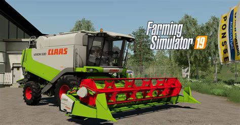 Claas Lexion 530 V1300 Combine Farming Simulator 19