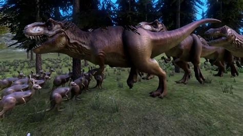 Ultimate Epic Battle Simulator Gameplay New Update T Rex Youtube