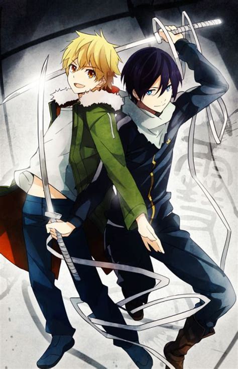 Yato And Yukine God And Shinki Noragami Personajes