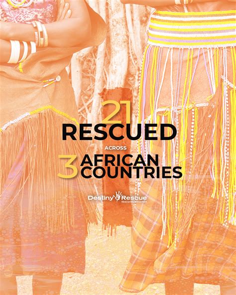21 Rescued Across Three African Countries Destiny Rescue Destiny Rescue