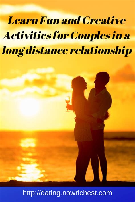 Maybe you would like to learn more about one of these? Learn Fun and Creative Activities for Couples in a long ...