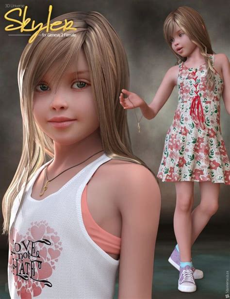 Skyler For Genesis Female S Bundle Render State