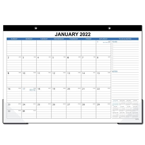 Buy 2022 2023 Desk Calendar 18 Months Large Monthly Desk Calendar 17