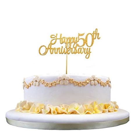 Founded in 1962 by sam walton, the first walmart opened its doors in 1962. glittery gold happy 50th anniversary cake topper for 50th ...