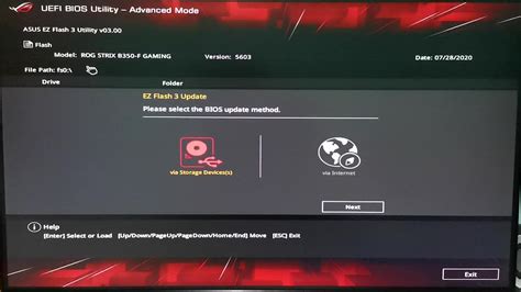 how to update bios firmware on asus rog motherboard 2021 youtube