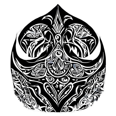 Tribal Tattoo Design · Creative Fabrica