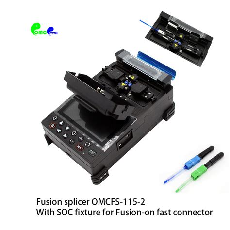 Ftth Handheld Fusion Fiber Splicer Omcfs 115 Fusion Splicer With Soc