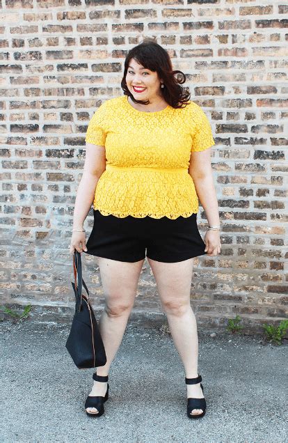 26 Plus Size Shorts Outfits How To Wear Shorts For Plus Size Plus Size Shorts Outfit Short