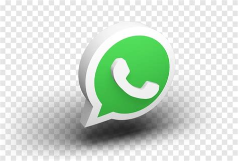 Ícone Do Whatsapp 3d Psd Premium