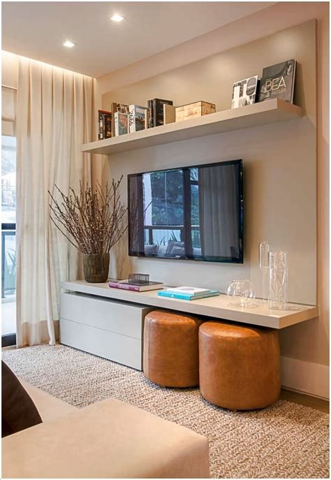 7+ most popular diy entertainment center design ideas for living room. Design an Interesting and Chic TV Wall