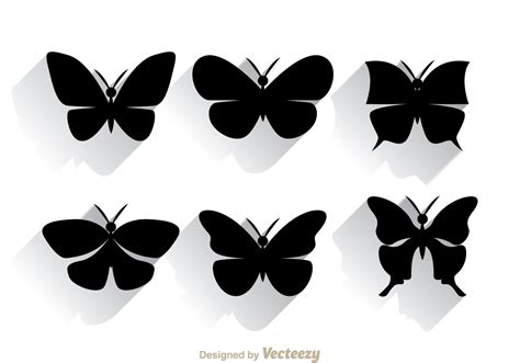 Butterfly Silhouette 99974 Vector Art At Vecteezy