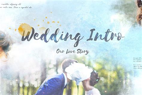 50+ Best Free After Effects Wedding Templates, Intros & Titles 2024