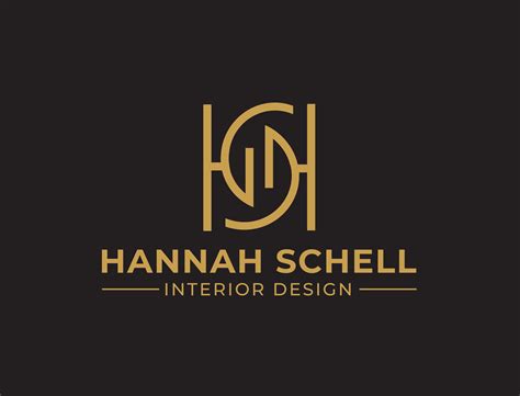 Logo Design For A New Interior Company I Use Hs Initial