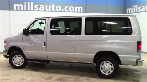 2013 Ford Econoline E 350 Super Duty 12 Passenger Van Xlt 1u130246