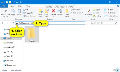 Move Location Of Favorites Folder In Windows Tutorials My Xxx Hot Girl