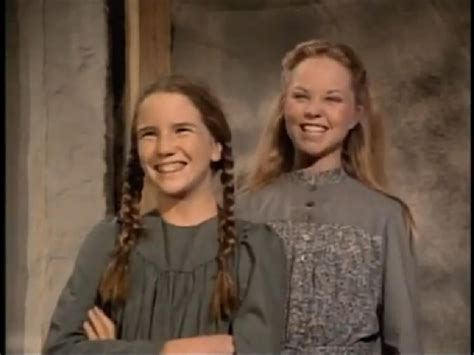 Maybe you would like to learn more about one of these? Laura Ingalls with her older sister Mary | Little House On ...