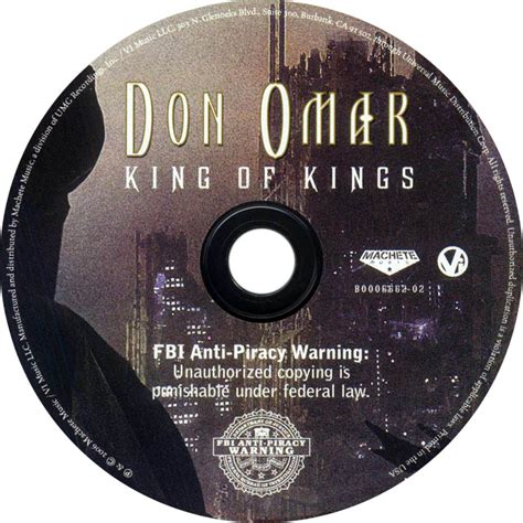 Car Tula Cd De Don Omar King Of Kings Portada