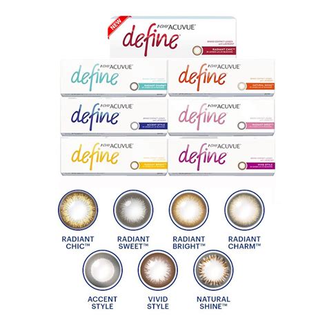 Acuvue Define Daily Contact Lens 30pcs Shopee Malaysia