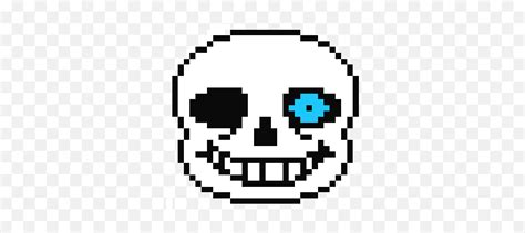 How to treat heat rash: Sans Blue Eye - Sans Head Pixel Art Emoji - free ...