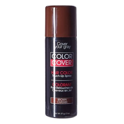 Cover Your Gray Hair Color Touch Up Spray Brown 2 Oz