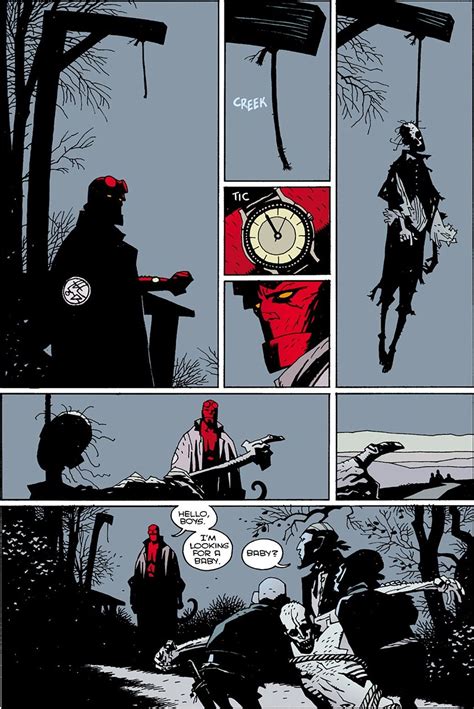 Hellboy The Corpse Story And Art By Mike Mignola Graphic Novel Art