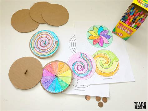 Stem Toy Penny Spinners Teach Beside Me