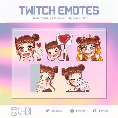 Twitch Emotes Ready To Use On Behance