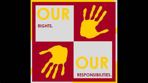 Our Rights Our Responsibility Human Rights Day 2016 Learn4life Grade 4 Project Youtube