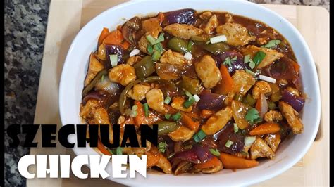 It consists of breaded chicken bits tossed in a spicy and flavorful sauce. Szechuan chicken Recipe | How to Make Easy Szechuan ...