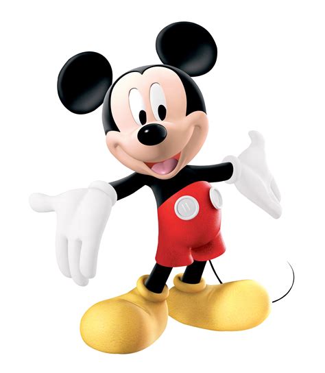 Mickey Mouse Png Transparent Image Download Size 1671x1920px