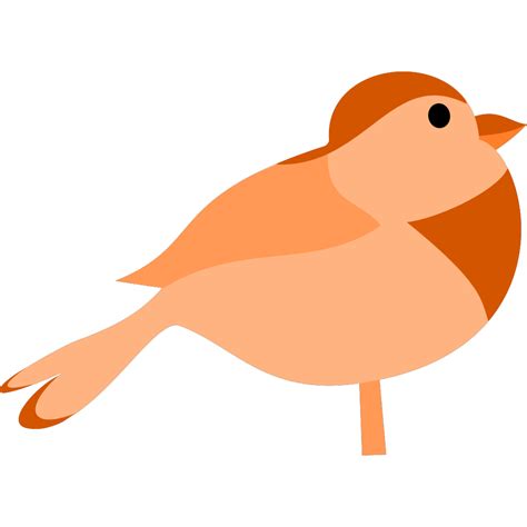 Simple Cartoon Bird Png Svg Clip Art For Web Download Clip Art Png