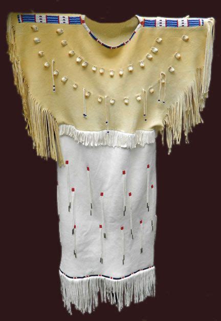 Plains Indian Beaded And Buckskin Native American Dresses Native American Dress American