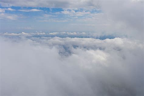 Sea Of Clouds Above The Stratosphere Stock Photo Download Image Now