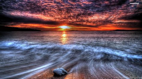 Spectacular Ocean Sunset Wallpapers Desktop Background