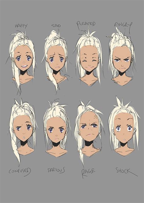 How To Draw Manga Characters Facial Expressions Refer Vrogue Co