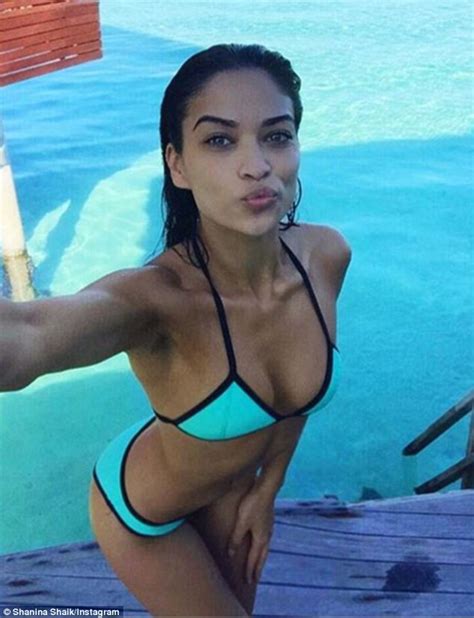 Sexy Shanina Shaik In Hot Bikini Photos