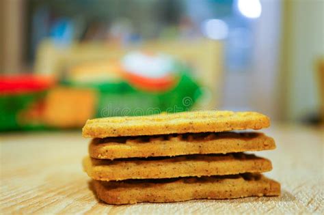 Ginger Biscuits Stock Photo Image Of Baked Four Stacked 64257242