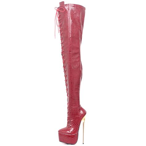 buy jialuowei 2019 new 22cm ultra high gold metal thin heel sexy fetish over