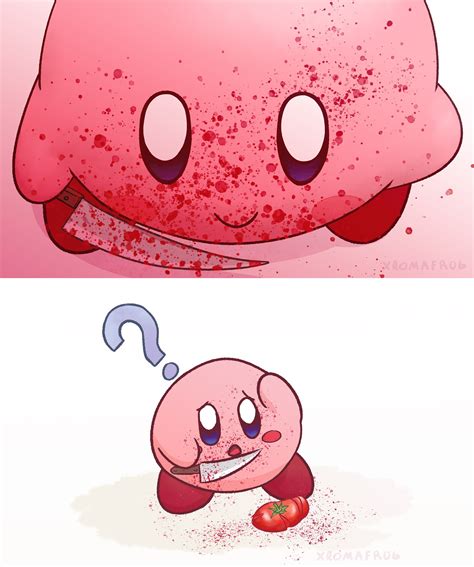 Artstation Scary Kirby