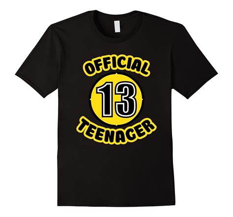 Official Teenager T Shirt 13th Birthday T Boys Girls Cl Colamaga