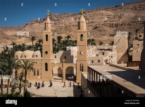 St Anthonys Monastery In In Egypt Stock Photo Alamy