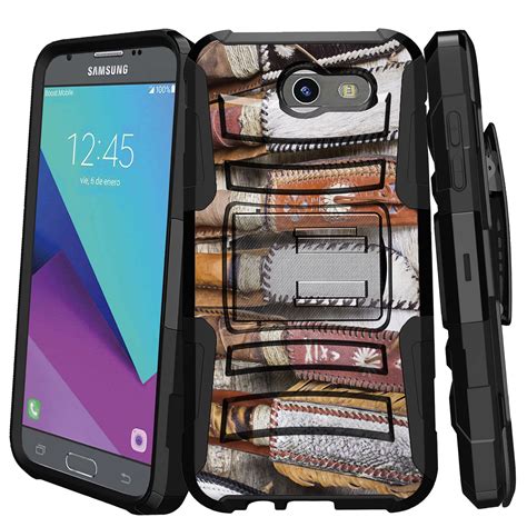 Samsung Galaxy J3 Emerge J3 2017 Holster Case Case Clip Armor