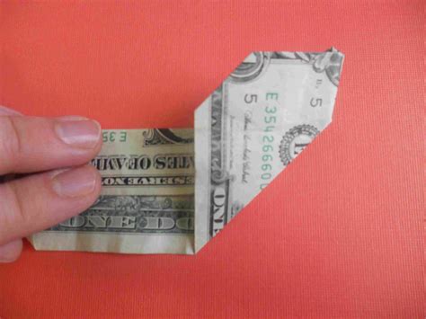 Money Origami Heart Instructions