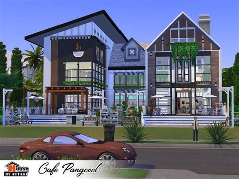 The Sims Resource Cafe Pangcool By Autaki • Sims 4 Downloads