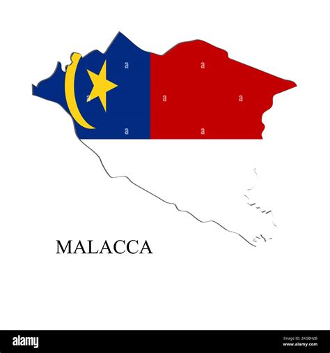 Flag Of Malacca Stock Vector Images Alamy