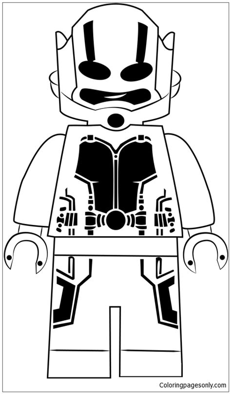 View and print full size. Lego Ant Man 1 Coloring Page - Free Coloring Pages Online