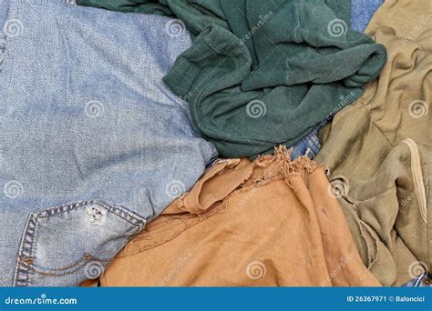Cloth Rags Stock Image Image Of Worn Used Cloth Pants 26367971