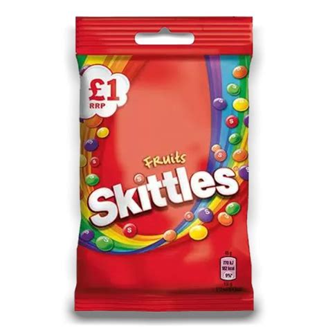 Skittles Fruits 125g Retro Sweets Pick And Mix Sweets