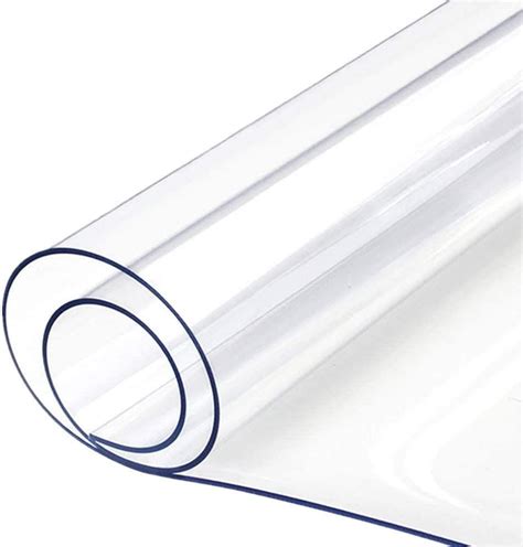I Want Fabric 075mm Thick Clear Flexible Plastic Sheet Uv Fr Resistant